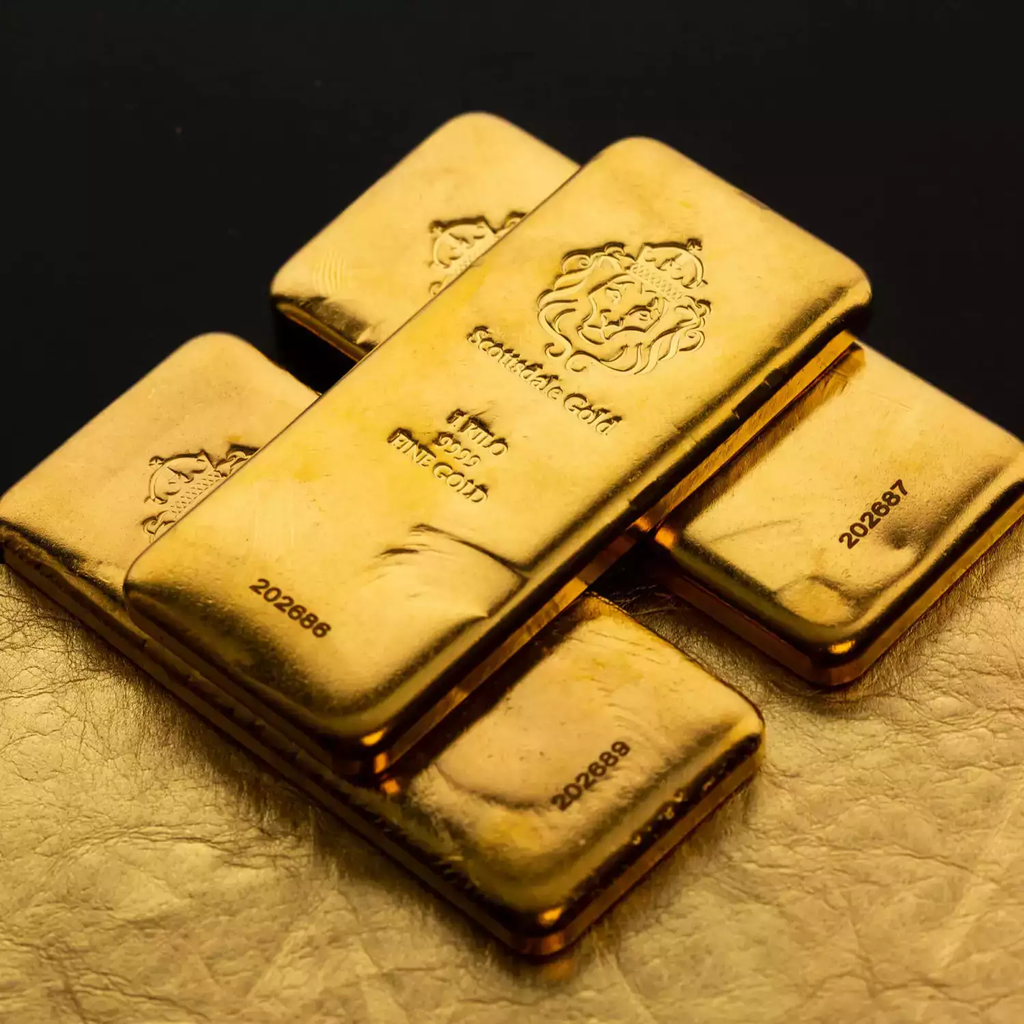 1 Kilo Gold ScottsdaleMint Bar