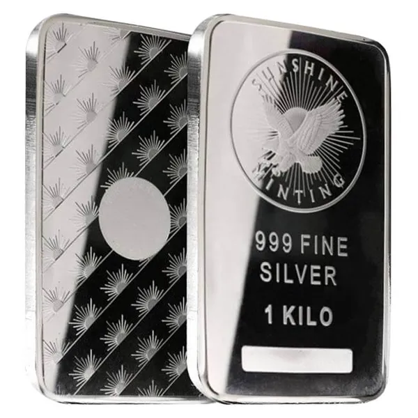 Sunshine Mint 1 Kilo Silver Bar (New)
