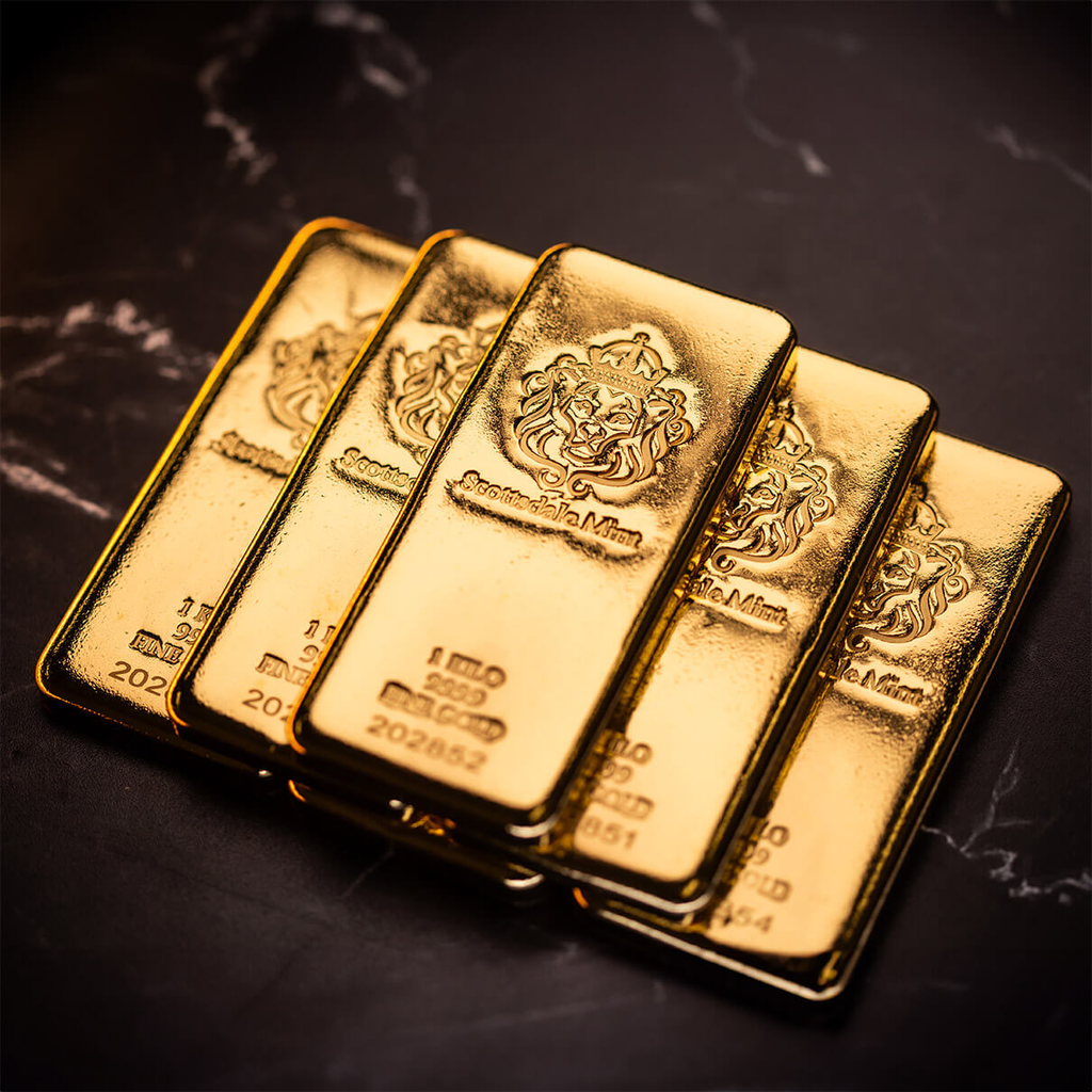 1 Kilo Gold ScottsdaleMint Bar