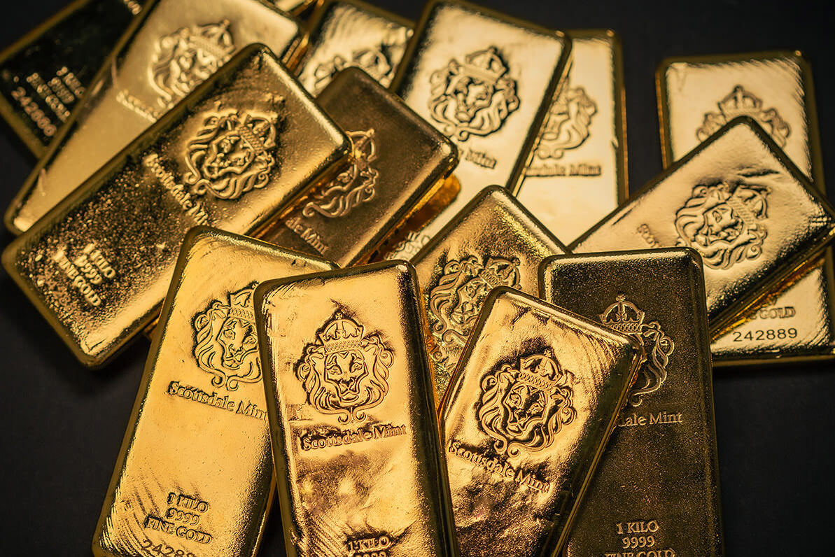 1 Kilo Gold ScottsdaleMint Bar