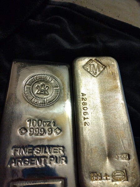 100 oz Silver Bar | Royal Canadian Mint