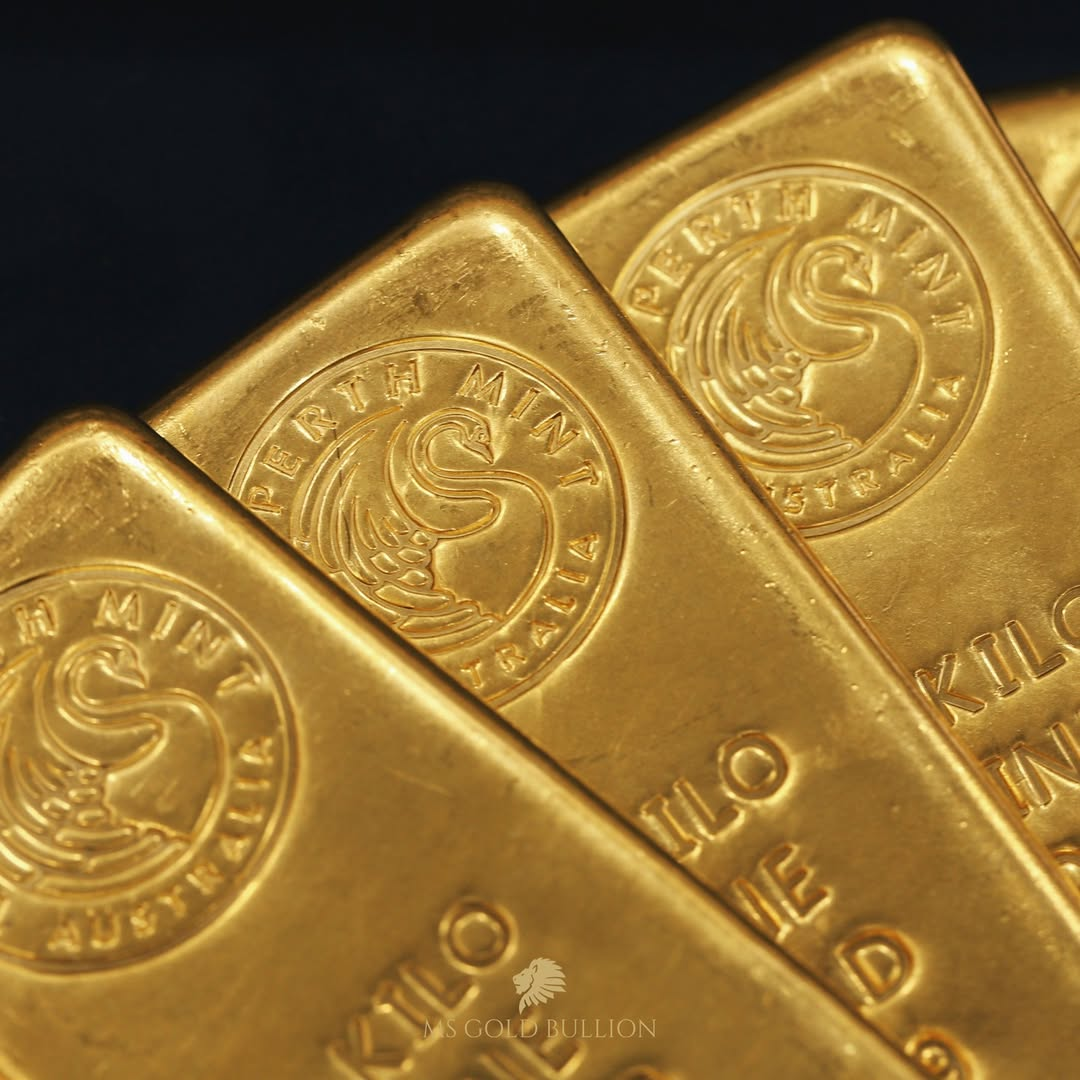 1kilo Perth Mint Gold Cast Bar (Australian Origin)