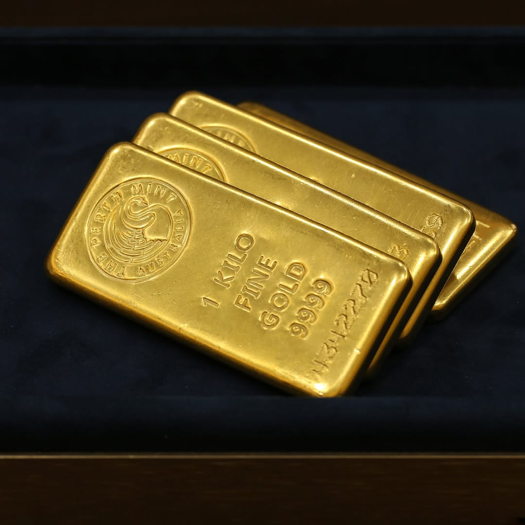 1kilo Perth Mint Gold Cast Bar (Australian Origin)