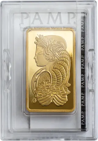10 oz Gold Bar - PAMP Suisse Lady Fortuna