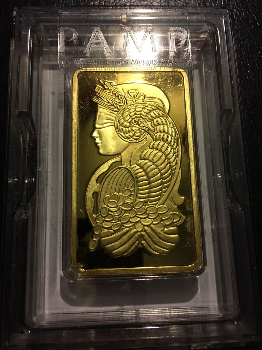 10 oz Gold Bar - PAMP Suisse Lady Fortuna