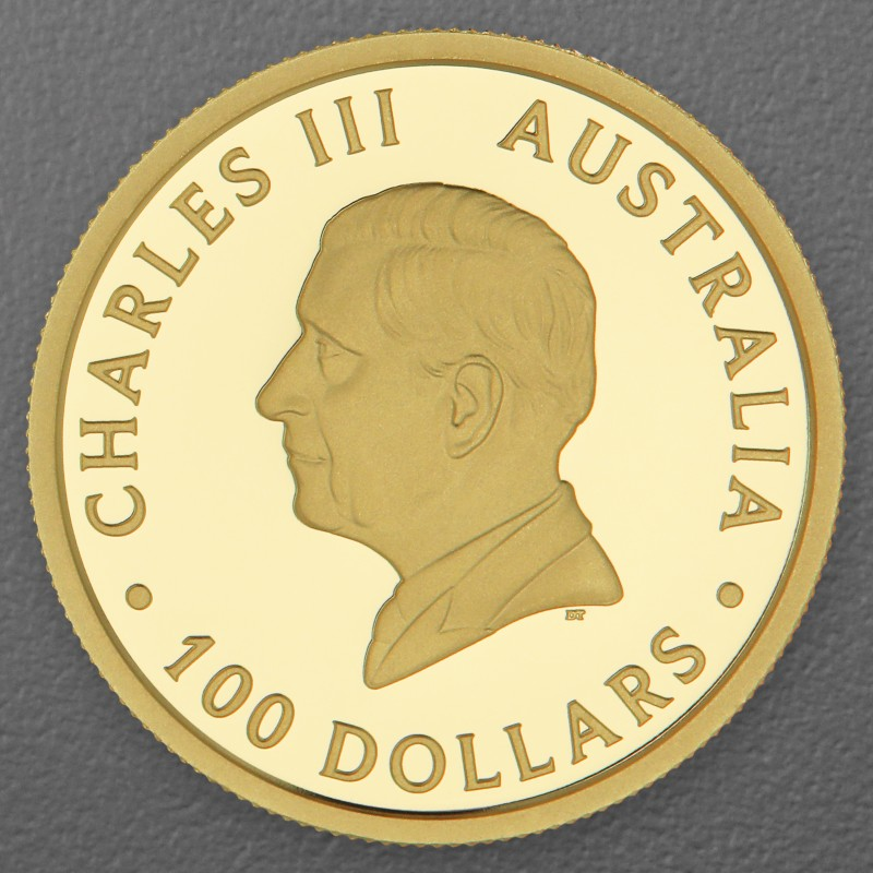 2025 1 oz Gold Australian Wedge-Tailed Eagle Gold Reverse Proof Ultra High Relief Coin