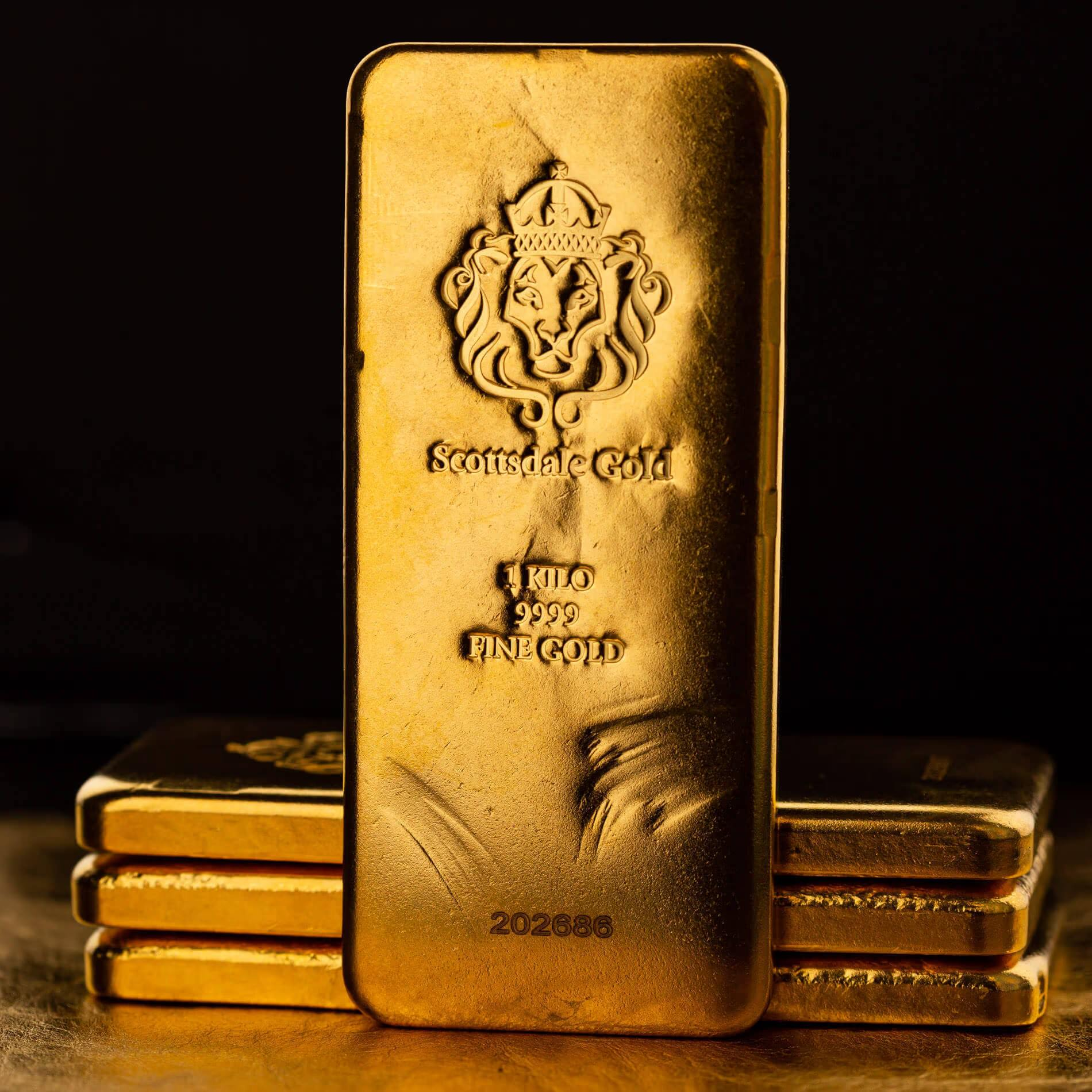 1 Kilo Gold ScottsdaleMint Bar