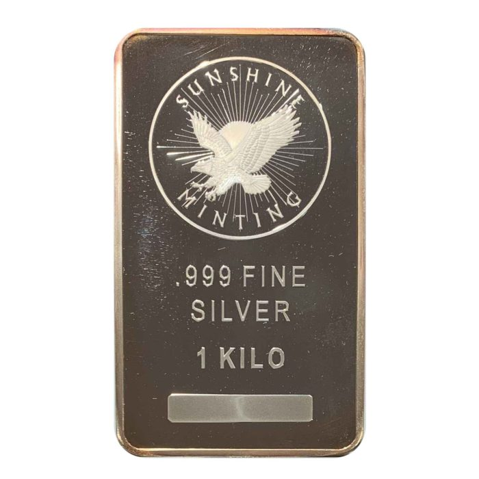 Sunshine Mint 1 Kilo Silver Bar (New)