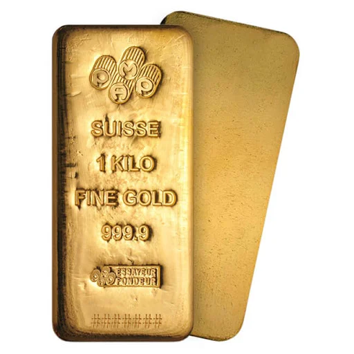 1 kilo PAMP Suisse Gold Bar