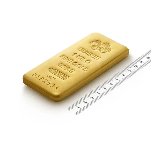 1 kilo PAMP Suisse Gold Bar